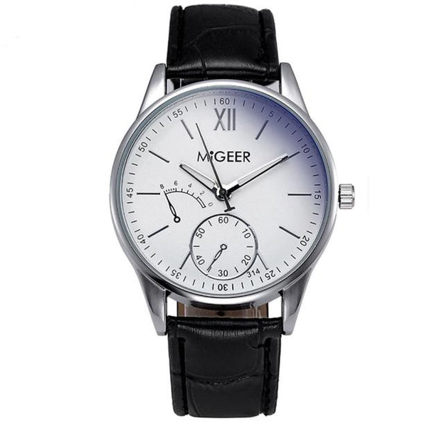 Luxury Fashion Leather Analog Wrist Watches